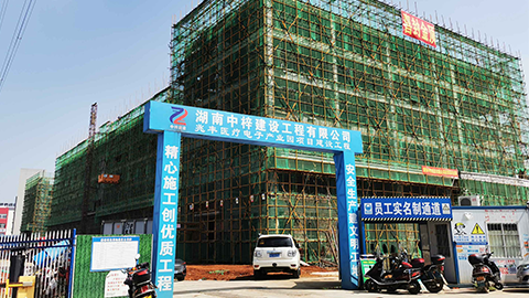 兆豐醫療電子產業園項目喜封金頂!!!